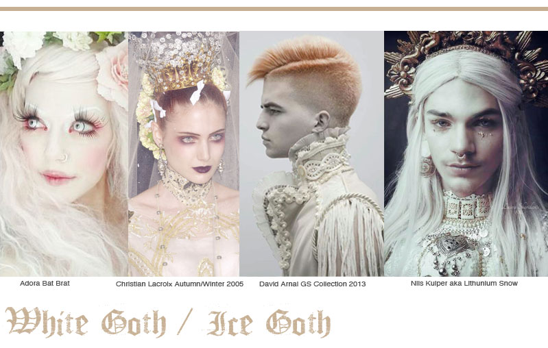 White Ice Goth Fashion